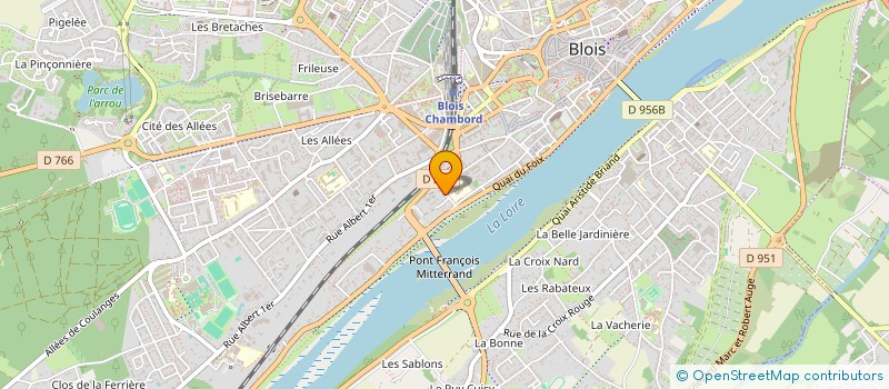 localisation de l'entreprise MONSIEUR RONIELSON SANTOS DA SILVA  BLOIS