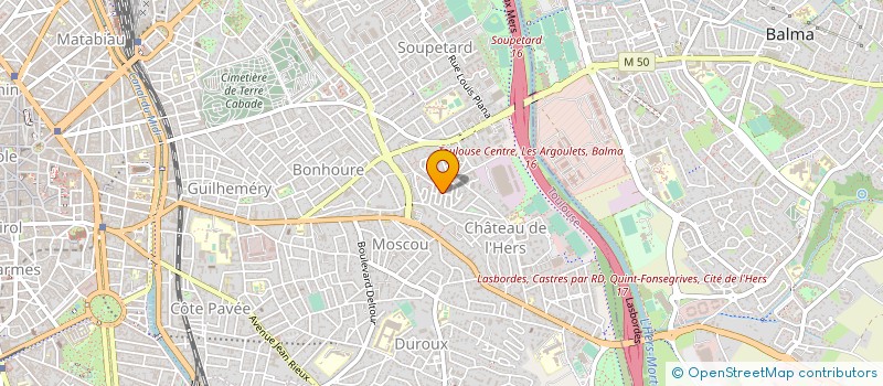 localisation de l'entreprise MONSIEUR RONNIE JULIETTE à TOULOUSE