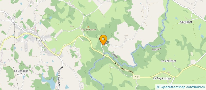 localisation de l'entreprise MONSIEUR RONNY JANSEN  TROCHE