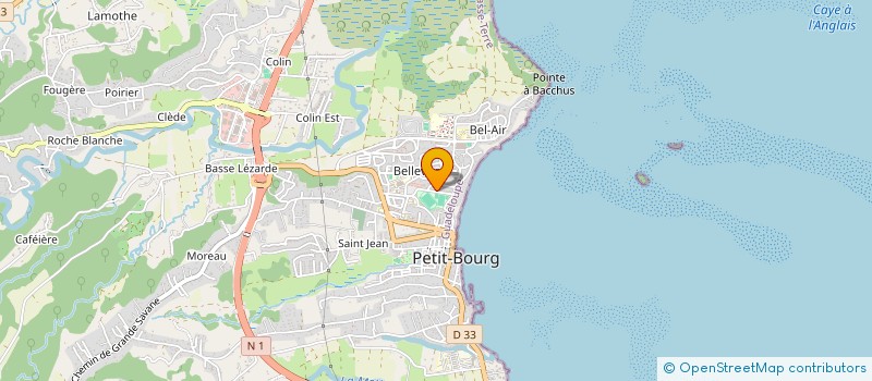 localisation de l'entreprise MONSIEUR RONNY LOTHER  PETIT-BOURG