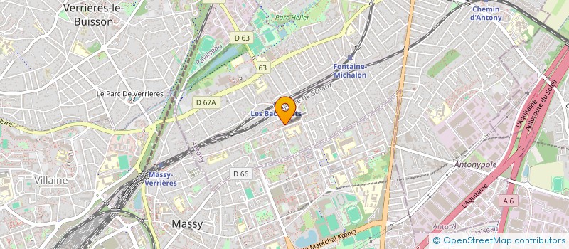 localisation de l'entreprise MONSIEUR RONNY MEDADJE à ANTONY