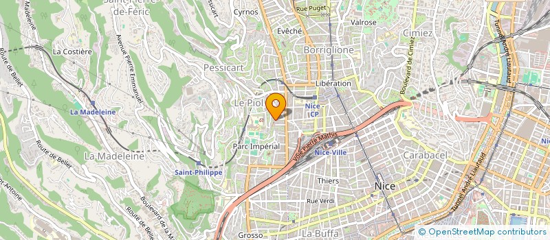 localisation de l'entreprise MONSIEUR RONNY VALSETH  NICE