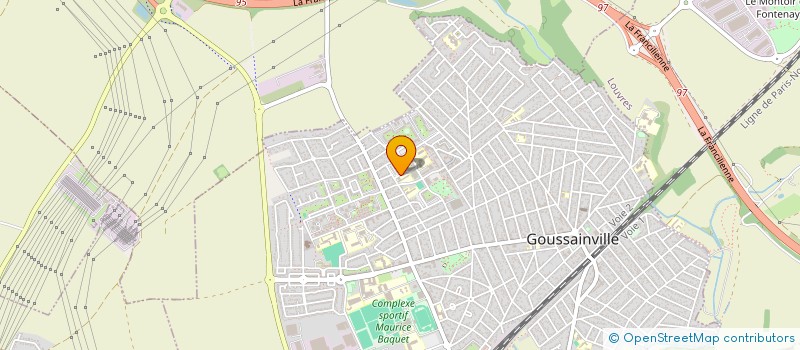 localisation de l'entreprise MONSIEUR RONNY ZAKEHI  GOUSSAINVILLE