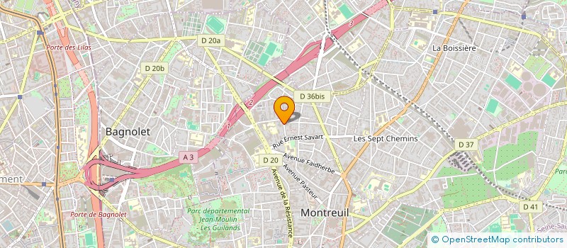 localisation de l'entreprise MONSIEUR RONSARD MOUPOUNDZA-NGANDJONG à MONTREUIL