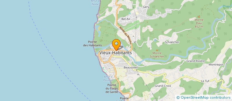 localisation de l'entreprise MONSIEUR RONY CALIMIA à VIEUX HABITANTS