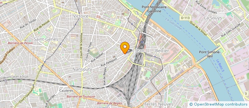 localisation de l'entreprise MONSIEUR RONY DATTA  BORDEAUX