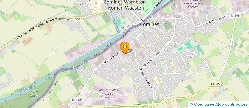 localisation de l'entreprise MONSIEUR RONY DESMARAIS à QUESNOY-SUR-DEULE