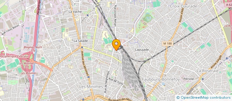 localisation de l'entreprise MONSIEUR RONY GOMES à TOULOUSE