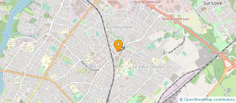 localisation de l'entreprise MONSIEUR RONY JOSEPHINE à NANTES