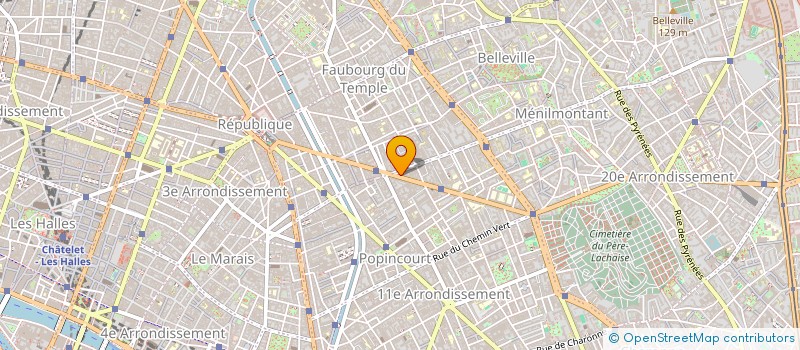 localisation de l'entreprise MONSIEUR RONY LEBORGNE  PARIS