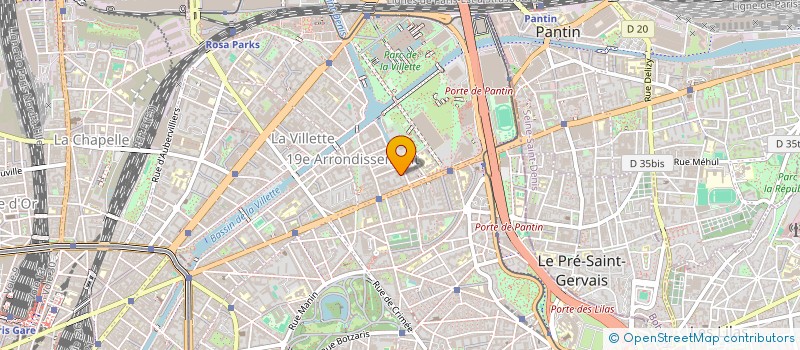 localisation de l'entreprise MONSIEUR RONY LICHA  PARIS