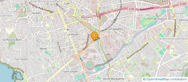localisation de l'entreprise MONSIEUR RONY MADAR  MARSEILLE