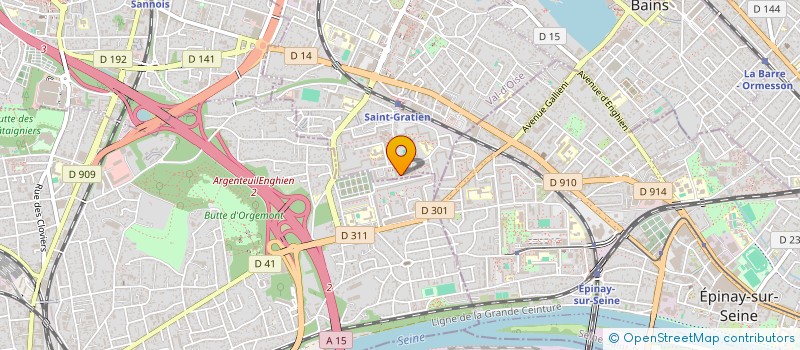 localisation de l'entreprise MONSIEUR ROODHERBY PAUL  SAINT-GRATIEN