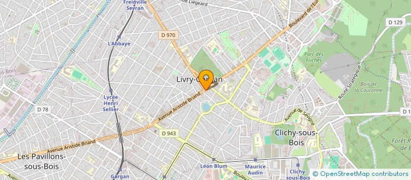 localisation de l'entreprise MONSIEUR ROODY ROODY ATIME  LIVRY GARGAN