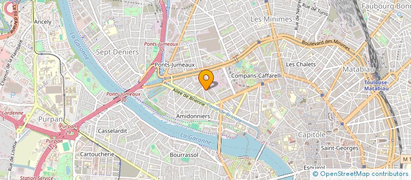 localisation de l'entreprise MONSIEUR ROONUI JUNIOR LAFORTUNE  TOULOUSE