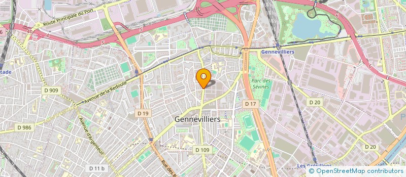 localisation de l'entreprise MONSIEUR ROOSEVELT BOILEAU à GENNEVILLIERS