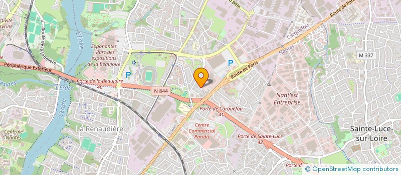 localisation de l'entreprise MONSIEUR ROOSEVELT FRANKLIN FEUKJUE à NANTES