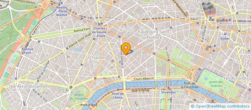 localisation de l'entreprise MONSIEUR ROQUERE BUNOUST à PARIS