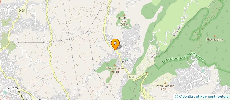 localisation de l'entreprise MONSIEUR ROSAIRE BOIVILLIERS à SAINT-LEU