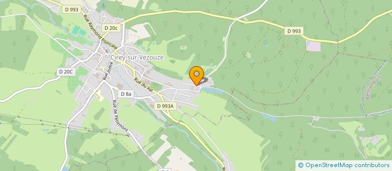 localisation de l'entreprise MONSIEUR ROSAIRE CARE à CIREY-SUR-VEZOUZE
