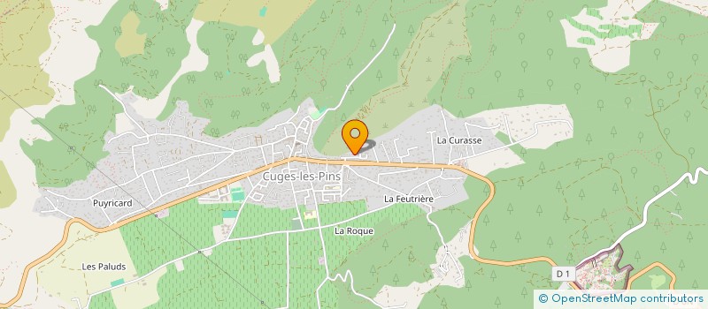 localisation de l'entreprise MONSIEUR ROSAIRE INGRASSIA à CUGES-LES-PINS