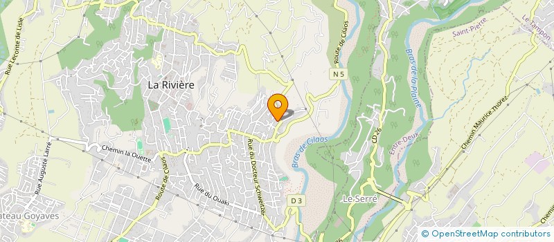 localisation de l'entreprise MONSIEUR ROSAIRE RIVIERE à SAINT-LOUIS