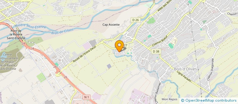 localisation de l'entreprise MONSIEUR ROSAIRE SINAMAN à SAINT-PIERRE