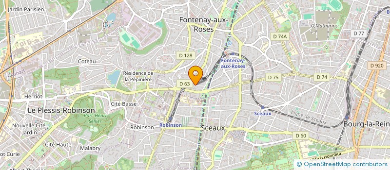 localisation de l'entreprise MONSIEUR ROSAN CAIRO à FONTENAY-AUX-ROSES