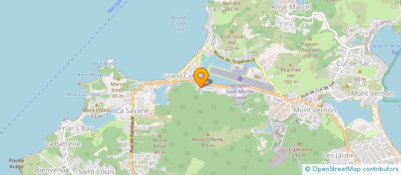 localisation de l'entreprise MONSIEUR ROSAN LOLLIA  SAINT-MARTIN