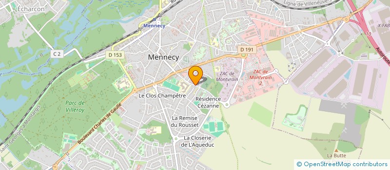 localisation de l'entreprise MONSIEUR ROSAN MARBOEUF à MENNECY