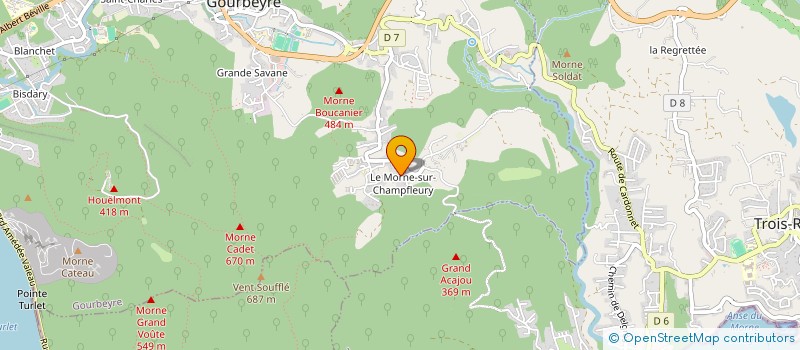 localisation de l'entreprise MONSIEUR ROSAN MOANDA  GOURBEYRE