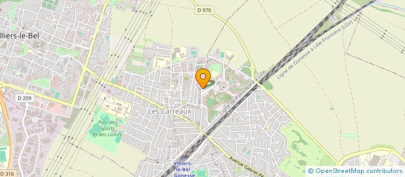 localisation de l'entreprise MONSIEUR ROSAN MONORAL à GONESSE