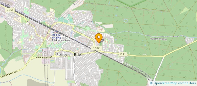 localisation de l'entreprise MONSIEUR ROSAN RAVELOARISON  ROISSY-EN-BRIE