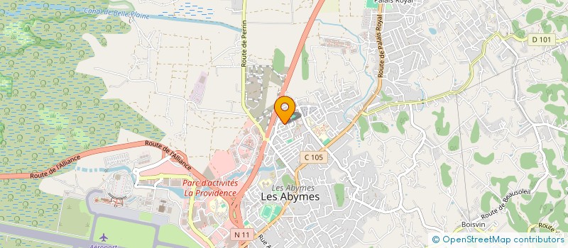 localisation de l'entreprise MONSIEUR ROSAN ROUSSAS à LES ABYMES
