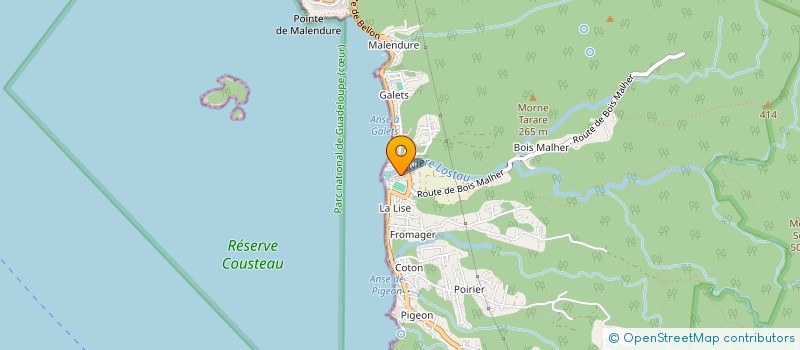localisation de l'entreprise MONSIEUR ROSAN VAIRAC à BOUILLANTE