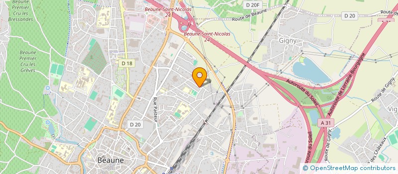 localisation de l'entreprise MONSIEUR ROSARIO BOCCAROSSA à BEAUNE