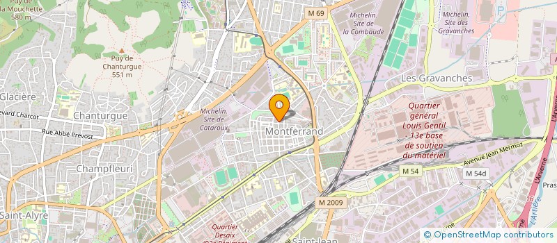 localisation de l'entreprise MONSIEUR ROSARIO BONACCORSI à CLERMONT-FERRAND