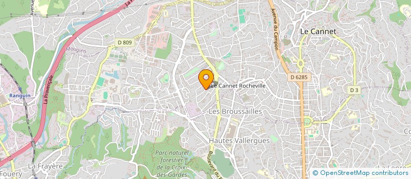 localisation de l'entreprise MONSIEUR ROSARIO FRANZE à LE CANNET