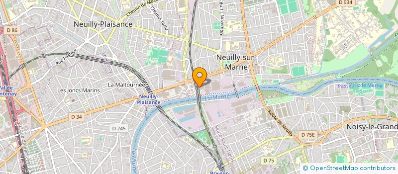 localisation de l'entreprise MONSIEUR ROSARIO INFANTINO à NEUILLY-SUR-MARNE