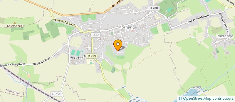 localisation de l'entreprise MONSIEUR ROSARIO MARLETTA  MORHANGE