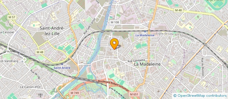 localisation de l'entreprise MONSIEUR ROSARIO TROVATO à LA MADELEINE