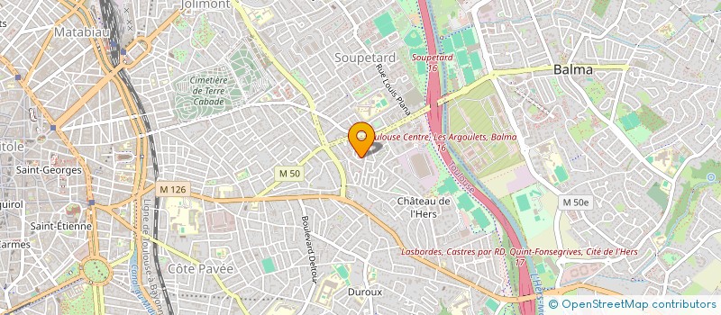 localisation de l'entreprise MONSIEUR ROSBAIN RUSSEN BISSEMO  TOULOUSE