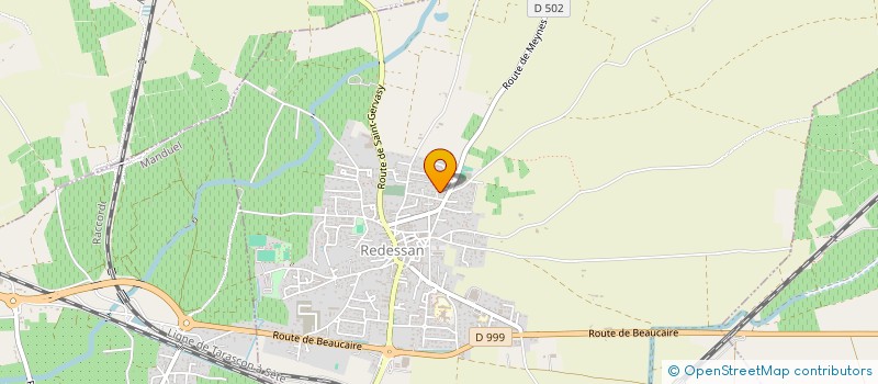 localisation de l'entreprise MONSIEUR ROSE ESTEVE  REDESSAN