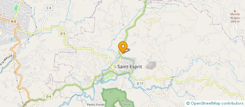 localisation de l'entreprise MONSIEUR ROSEMAIN EMONIDE  SAINT-ESPRIT