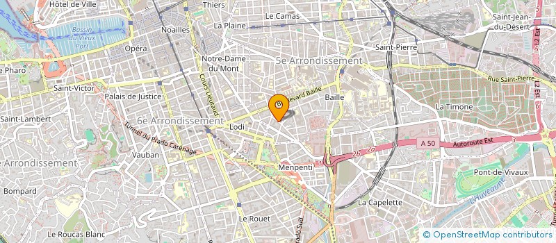 localisation de l'entreprise MONSIEUR ROSEN HRISTOV  MARSEILLE