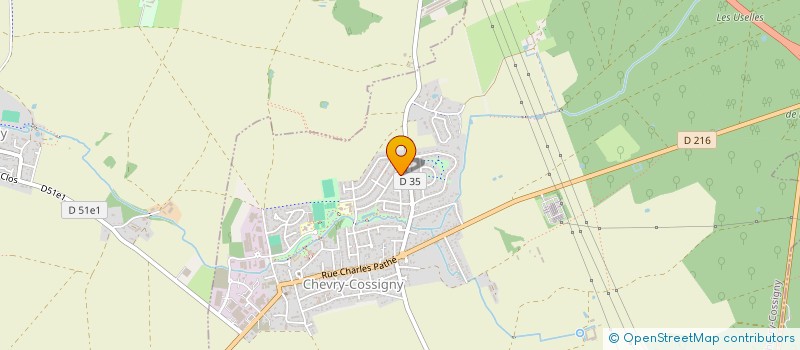 localisation de l'entreprise MONSIEUR ROSENDO FONS CLAR à CHEVRY-COSSIGNY