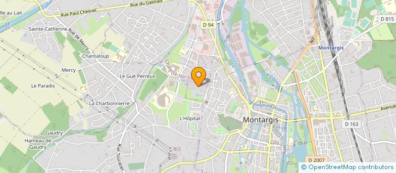 localisation de l'entreprise MONSIEUR ROSENDO GUMA à MONTARGIS