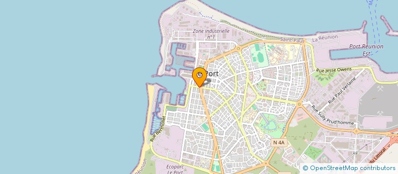 localisation de l'entreprise MONSIEUR ROSHAN DILMAHAMOD à LE PORT