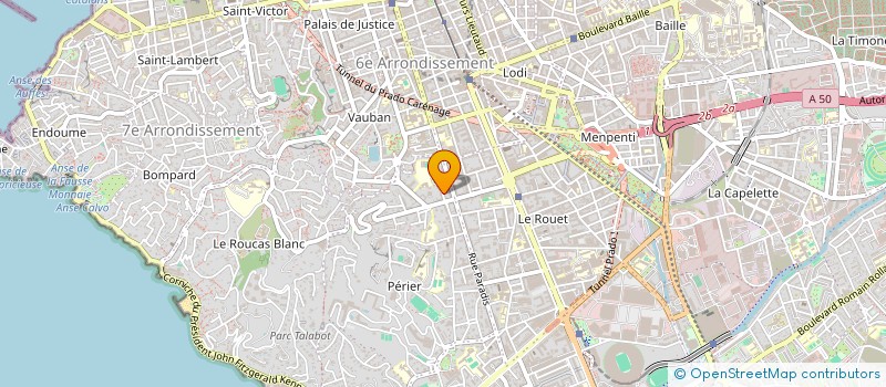 localisation de l'entreprise MONSIEUR ROSIE RENUCCI BONNAFFOUS à MARSEILLE