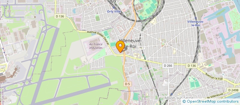 localisation de l'entreprise MONSIEUR ROSIN KOMBO-YAYA JR  VILLENEUVE-LE-ROI